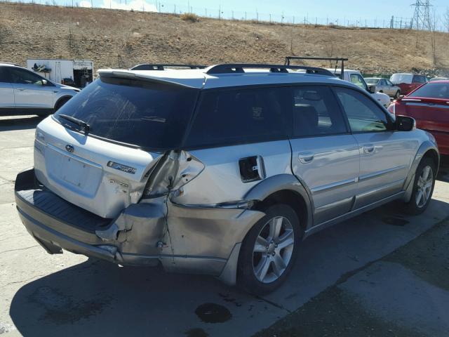 4S4BP86C354382234 - 2005 SUBARU LEGACY OUT GRAY photo 4