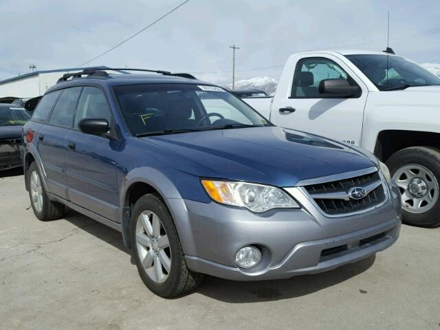 4S4BP61C597338865 - 2009 SUBARU OUTBACK 2. BLUE photo 1