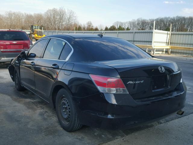 JHMCP26319C001920 - 2009 HONDA ACCORD LX BLACK photo 3