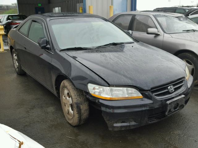 1HGCG32721A026990 - 2001 HONDA ACCORD EX BLACK photo 1