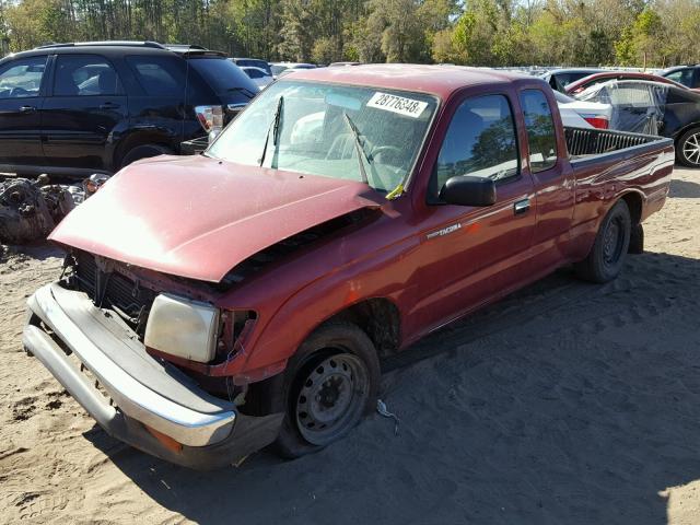 4TAVL52N5WZ074288 - 1998 TOYOTA TACOMA XTR RED photo 2