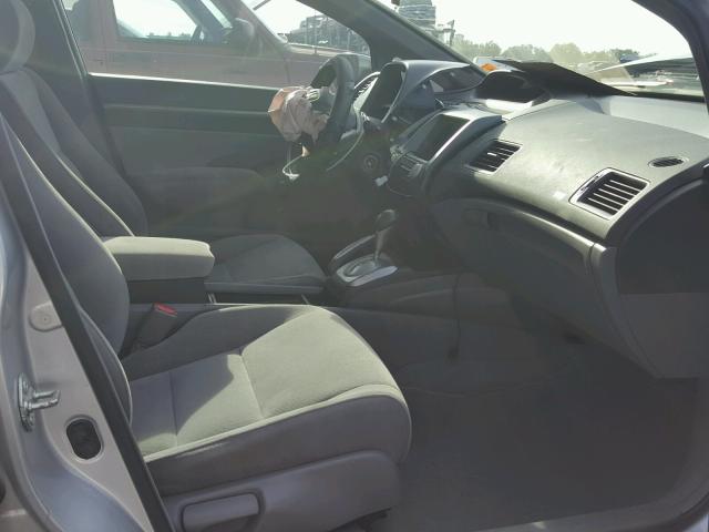 1HGFA16806L135434 - 2006 HONDA CIVIC EX ვერცხლისფერი ფოტო 5