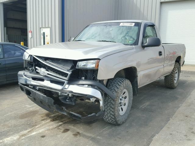 3GCEK14V56G134342 - 2006 CHEVROLET SILVERADO TAN photo 2