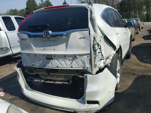 5J6RM3H72FL019696 - 2015 HONDA CR-V EXL WHITE photo 4