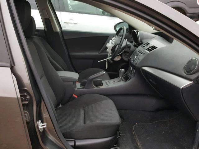 JM1BL1V81D1711193 - 2013 MAZDA 3 I GRAY photo 5