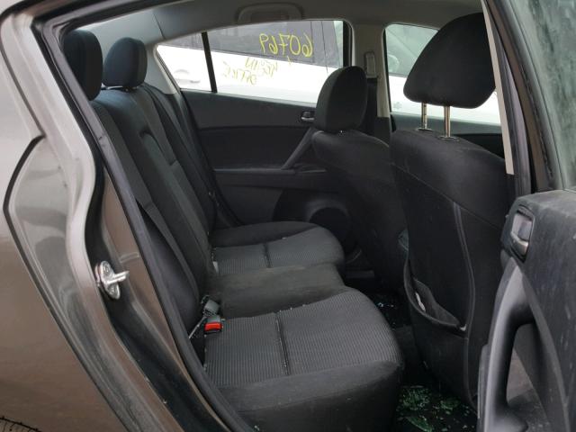 JM1BL1V81D1711193 - 2013 MAZDA 3 I GRAY photo 6