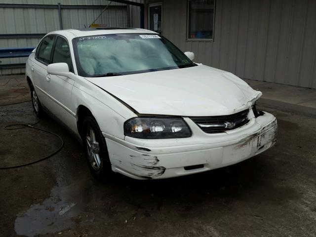 2G1WF52E859300244 - 2005 CHEVROLET IMPALA WHITE photo 1