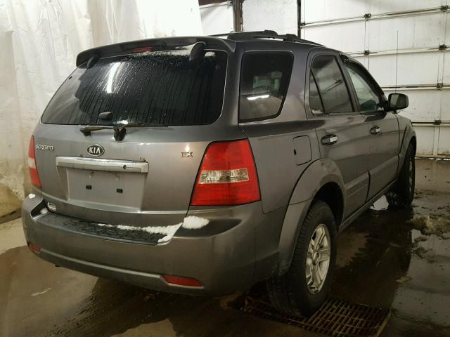 KNDJD736575693579 - 2007 KIA SORENTO EX GRAY photo 4