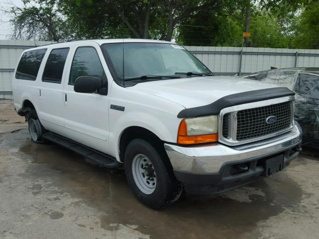 1FMNU40L6YEC79105 - 2000 FORD EXCURSION WHITE photo 1