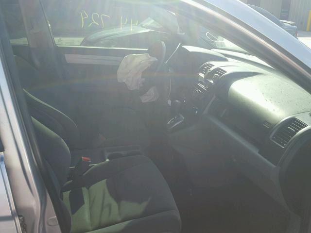 5J6RE4H5XAL066713 - 2010 HONDA CR-V EX SILVER photo 5