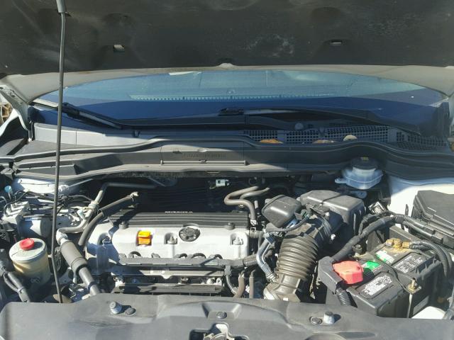5J6RE4H5XAL066713 - 2010 HONDA CR-V EX SILVER photo 7