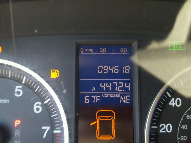 5J6RE4H5XAL066713 - 2010 HONDA CR-V EX SILVER photo 8