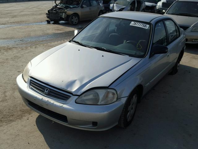 2HGEJ6615YH570848 - 2000 HONDA CIVIC BASE GOLD photo 2