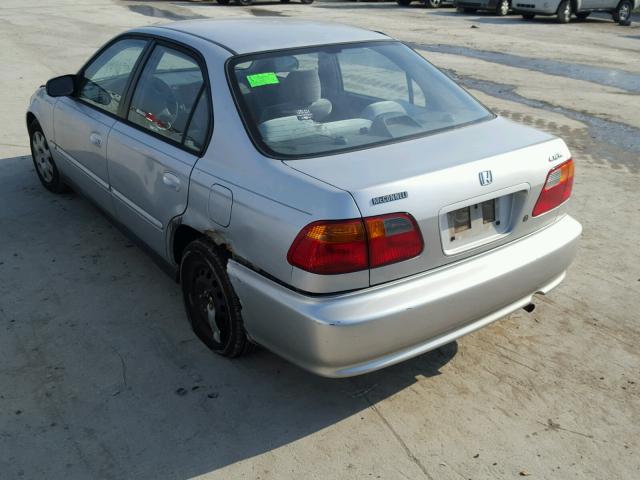 2HGEJ6615YH570848 - 2000 HONDA CIVIC BASE GOLD photo 3