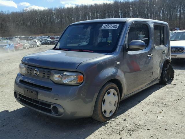 JN8AZ2KR0AT168551 - 2010 NISSAN CUBE BASE GRAY photo 2