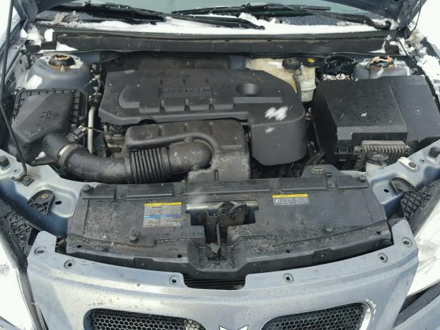 1G2ZG58B974223134 - 2007 PONTIAC G6 BASE GRAY photo 7