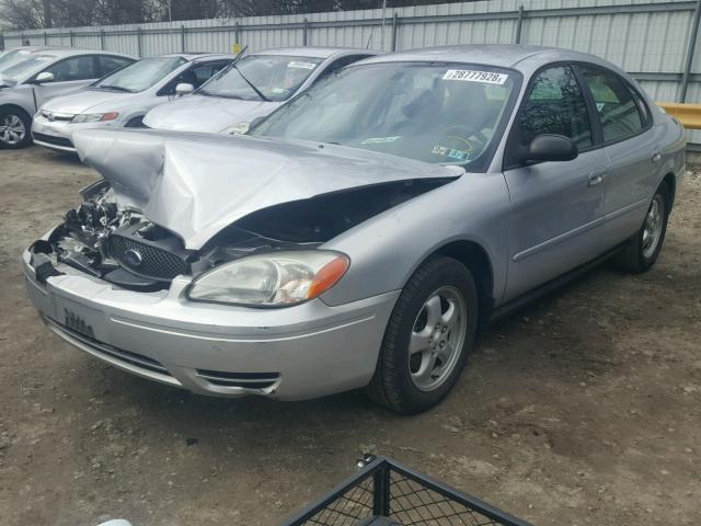 1FAFP53254G163049 - 2004 FORD TAURUS SE SILVER photo 2