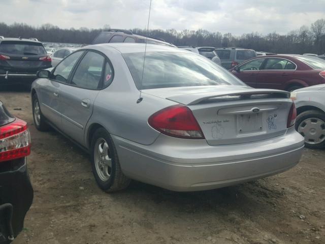 1FAFP53254G163049 - 2004 FORD TAURUS SE SILVER photo 3