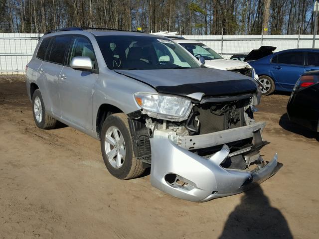 5TDJK3EH1AS037863 - 2010 TOYOTA HIGHLANDER SILVER photo 1