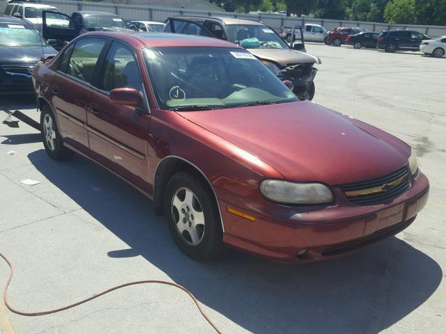 1G1NE52JX2M637640 - 2002 CHEVROLET MALIBU LS მუქწითელი ფოტო 1