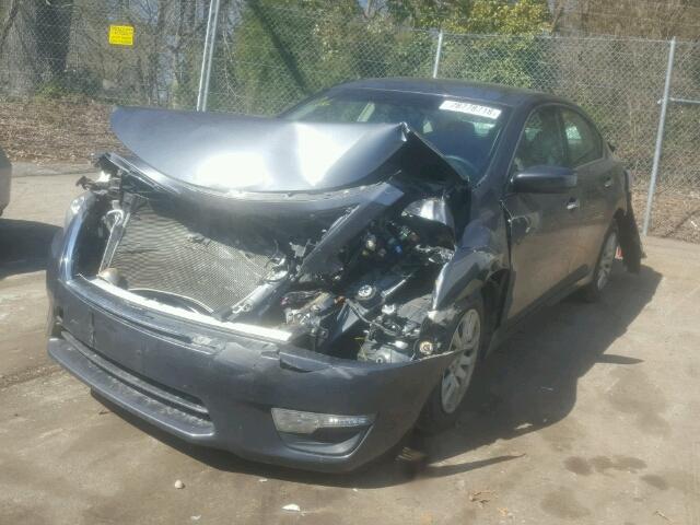 1N4AL3AP3DC121138 - 2013 NISSAN ALTIMA 2.5 GRAY photo 2