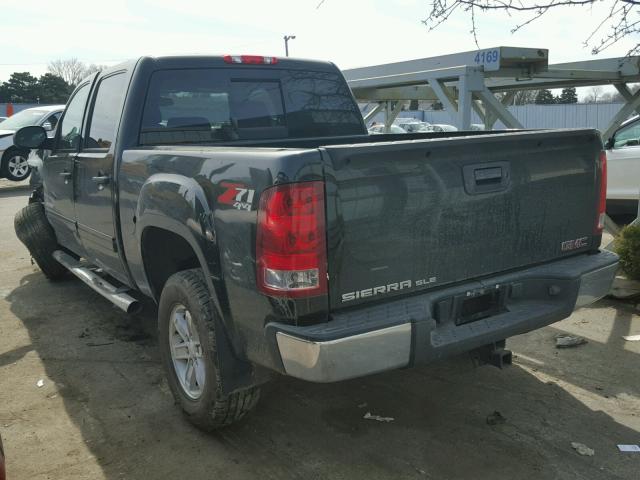 3GTP2VE76DG162602 - 2013 GMC SIERRA K15 BLACK photo 3