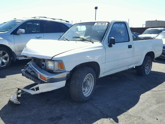 JT4RN81A5P5167157 - 1993 TOYOTA PICKUP 1/2 WHITE photo 2