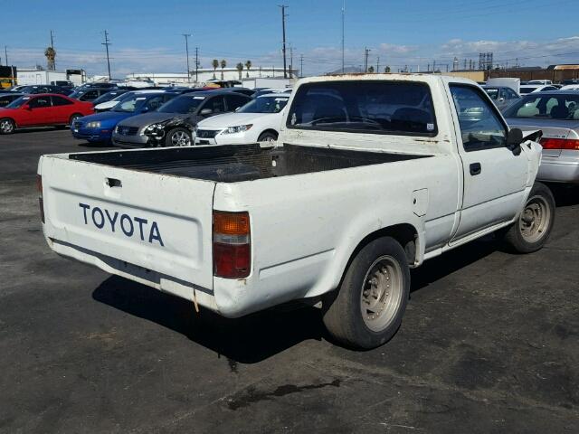 JT4RN81A5P5167157 - 1993 TOYOTA PICKUP 1/2 WHITE photo 4