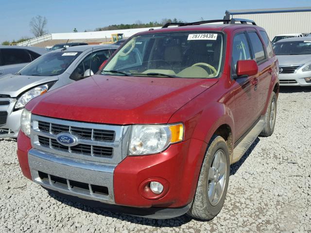 1FMCU0EG2AKC58481 - 2010 FORD ESCAPE LIM RED photo 2