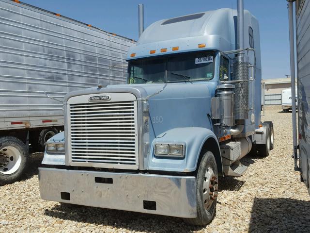 1FUPDSZB1XDA71614 - 1999 FREIGHTLINER CONVENTION BLUE photo 2