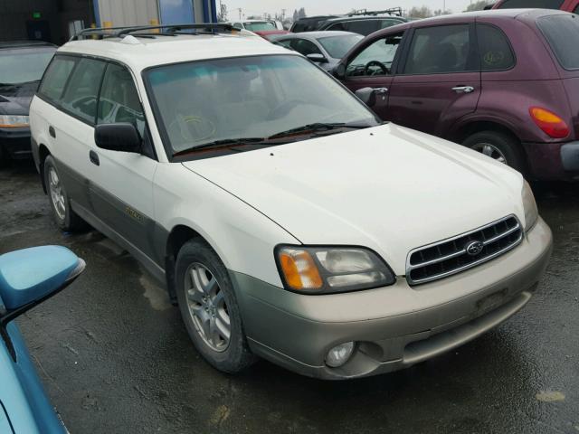 4S3BH675217628589 - 2001 SUBARU LEGACY OUT WHITE photo 1