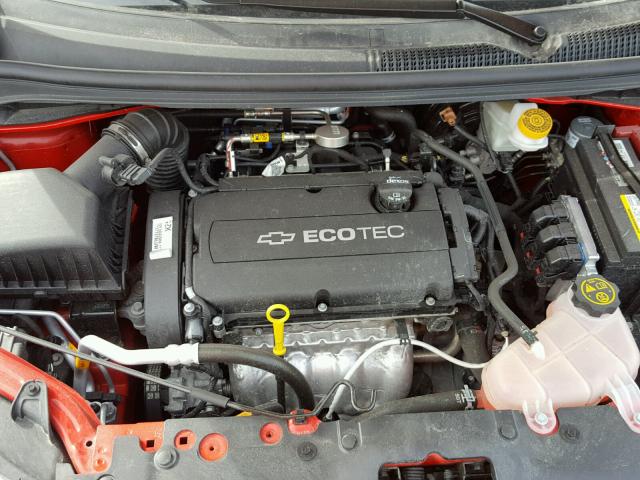 1G1JB5SHXH4177960 - 2017 CHEVROLET SONIC LS 红色 照片 7