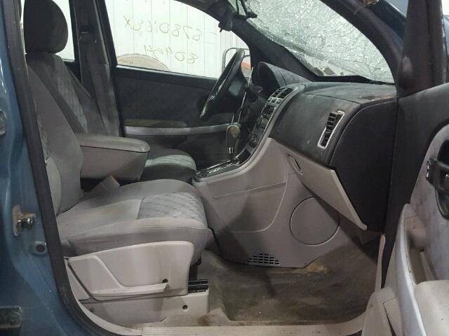 2CNDL23F086340414 - 2008 CHEVROLET EQUINOX LS BLUE photo 5