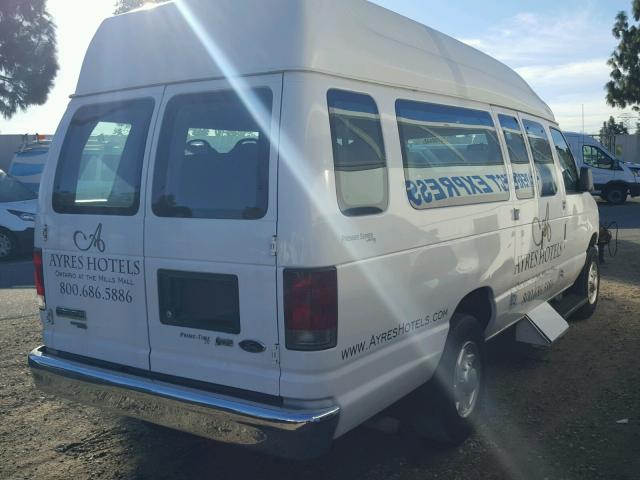 1FTSS3EL5BDB23716 - 2011 FORD ECONOLINE WHITE photo 4