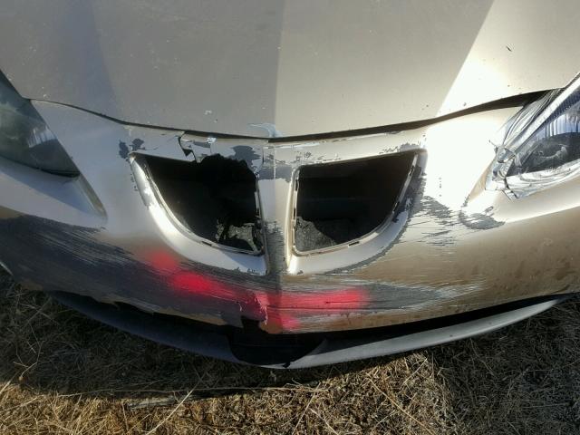 2G2WS522X41178402 - 2004 PONTIAC GRAND PRIX ოქროსფერი ფოტო 10