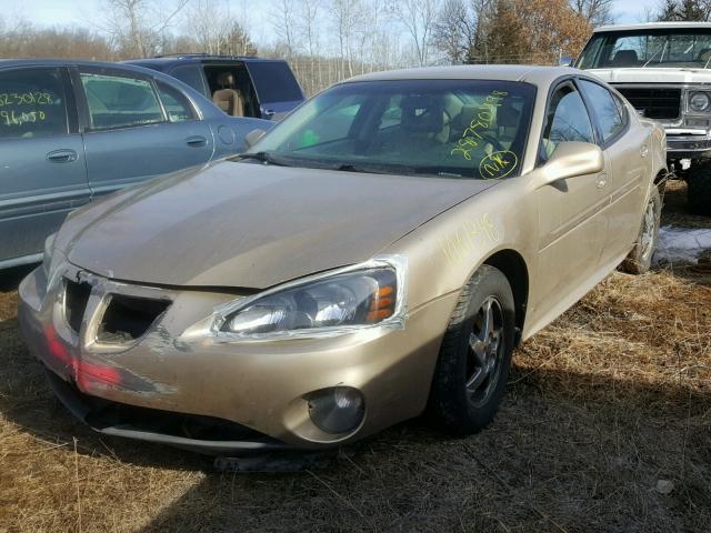 2G2WS522X41178402 - 2004 PONTIAC GRAND PRIX GOLD photo 2