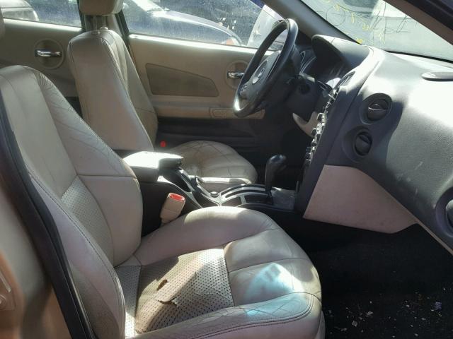 2G2WS522X41178402 - 2004 PONTIAC GRAND PRIX ოქროსფერი ფოტო 5