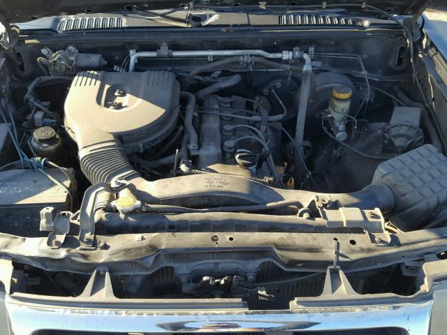 1N6DD26S5XC316218 - 1999 NISSAN FRONTIER K GRAY photo 7