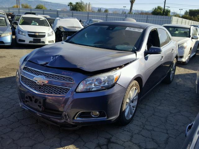 1G11H5SA7DF287283 - 2013 CHEVROLET MALIBU LTZ 蓝色 照片 2
