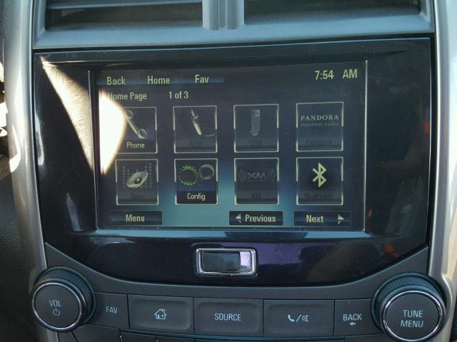 1G11H5SA7DF287283 - 2013 CHEVROLET MALIBU LTZ 蓝色 照片 9