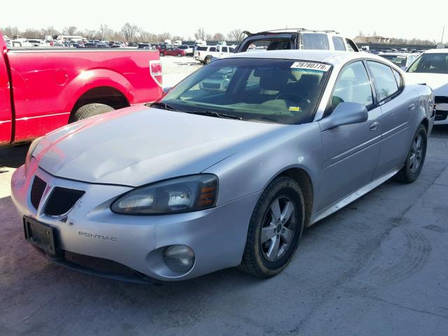 2G2WP522151296776 - 2005 PONTIAC GRAND PRIX Gümüş foto 2