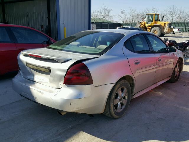 2G2WP522151296776 - 2005 PONTIAC GRAND PRIX Gümüş foto 4