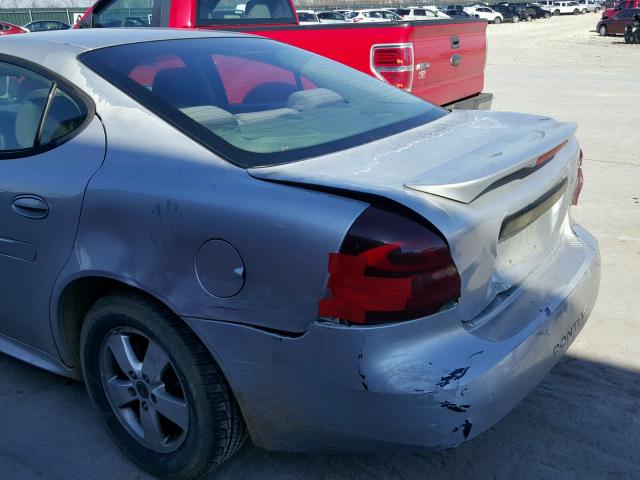 2G2WP522151296776 - 2005 PONTIAC GRAND PRIX Gümüş foto 9