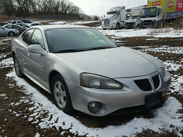 2G2WP552861278496 - 2006 PONTIAC GRAND PRIX SILVER photo 1