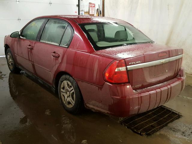 1G1ZS51F46F147017 - 2006 CHEVROLET MALIBU LS Qırmızı foto 3