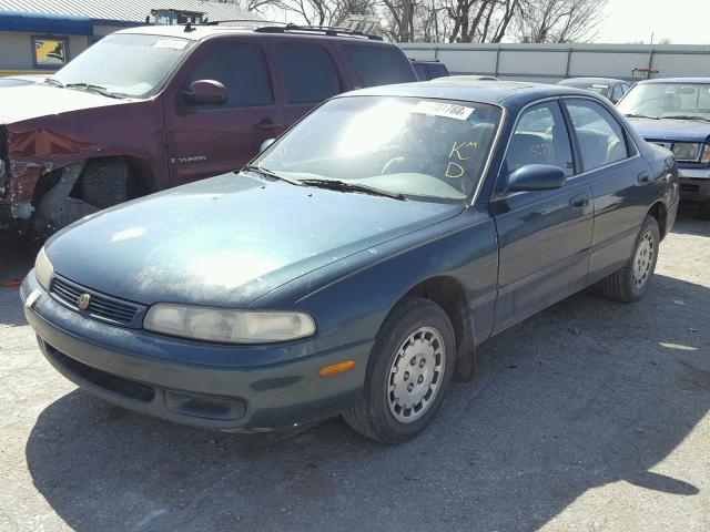 1YVGE22C1S5389055 - 1995 MAZDA 626 DX GREEN photo 2