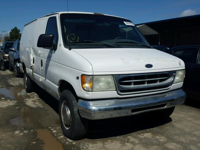 1FTSE34L12HA35151 - 2002 FORD ECONOLINE WHITE photo 1