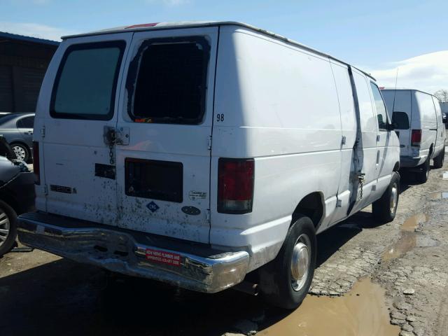 1FTSE34L12HA35151 - 2002 FORD ECONOLINE WHITE photo 4