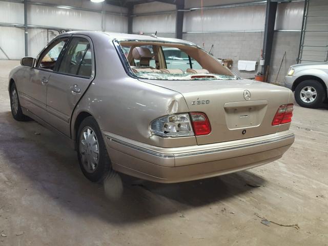 WDBJF65J21B224513 - 2001 MERCEDES-BENZ E 320 GOLD photo 3