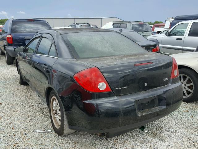 1G2ZF55B764199258 - 2006 PONTIAC G6 SE BLACK photo 3